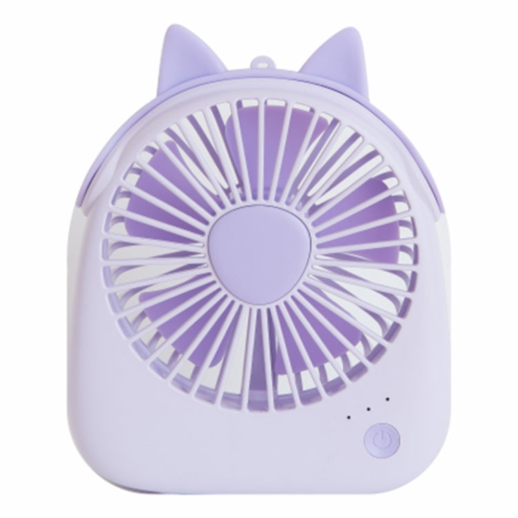 WT-F14 1200mAh Mini Portable Rabbit Fan with 3 Speed ​​Control