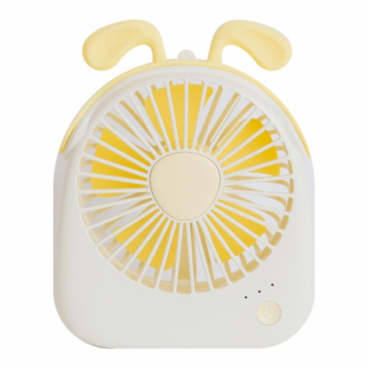 WT-F14 1200mAh Mini Portable Rabbit Fan with 3 Speed ​​Control