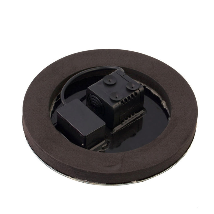 Pompa ad acqua ad energia solare Fontana da giardino Pannello galleggiante Kit laghetto per irrigazione per cascate Display per acqua Fontana per decorazione piscina per parco, Diametro: 16 cm, olar Powered Water Pump