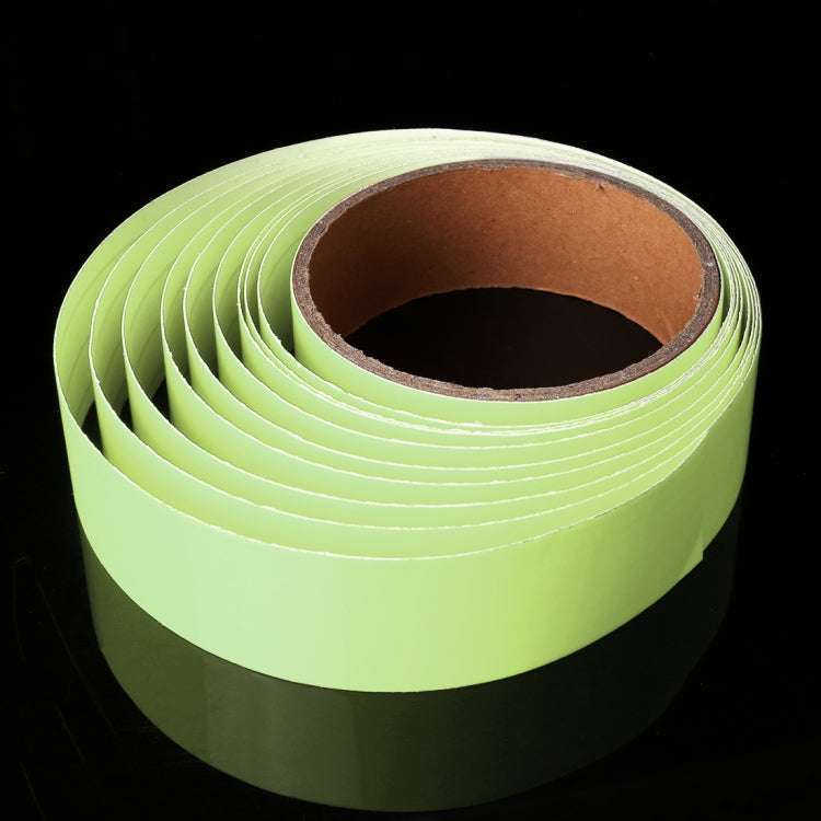 Nastro luminoso verde che si illumina al buio Adesivo da parete Nastro luminoso fotoluminescente Decorazione per la casa, dimensioni: 1 cm x 10 m, 1cm x 10m