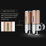 Dispenser sapone liquido a parete 500 ml bianco