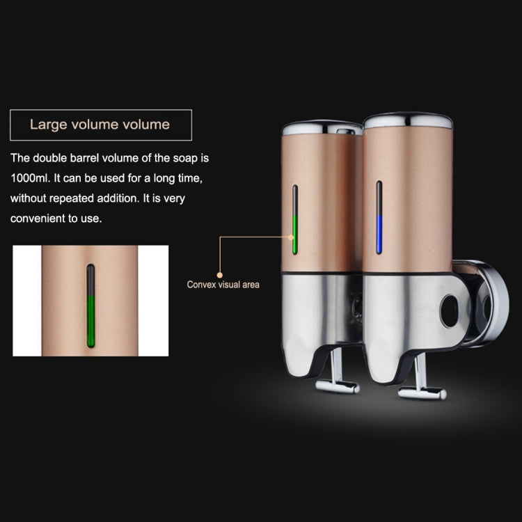 Dispenser sapone liquido a parete 500 ml bianco