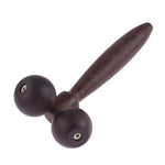 Massaggiatore manuale a rullo in legno massello wengé 21cm