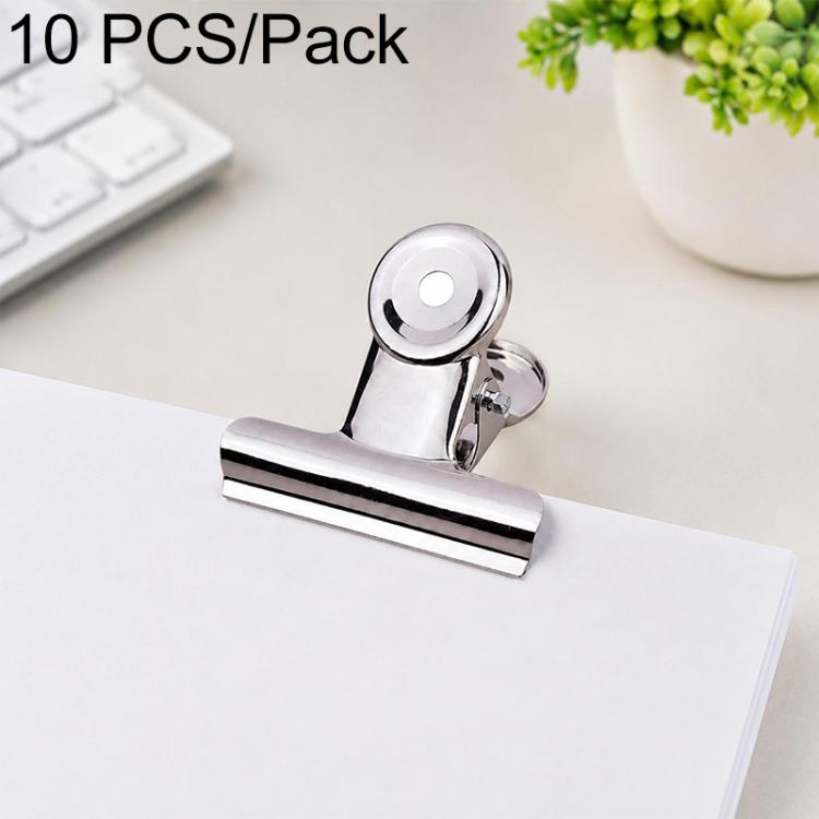 Clip rotonde in acciaio inox 63 mm 10 pezzi
