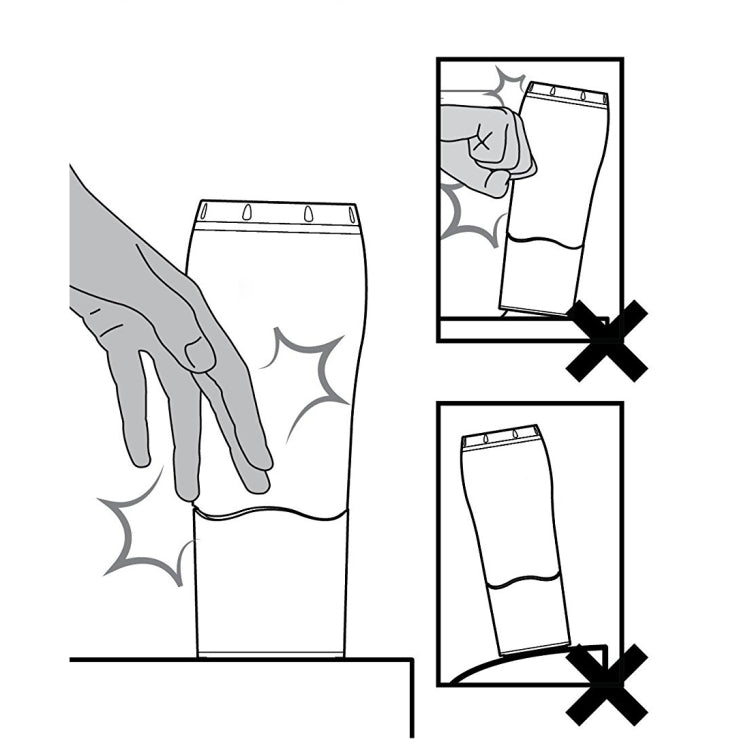 Tazza potente portatile da viaggio per caffè da solo, tè freddo alle erbe, bevanda gassata, tazza per bottiglia d'acqua, capacità: 500 ml