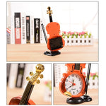 Sveglia multifunzione con puntatore elettronico per violino, originalità, con portapenne