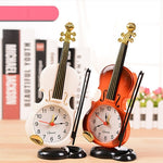 Sveglia multifunzione con puntatore elettronico per violino, originalità, con portapenne