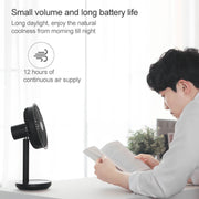 Original Xiaomi Youpin SOLOVE USB Charging Mini Electric Desktop Dormitory Office Fan with 3 Speed ​​Control, SOLOVE