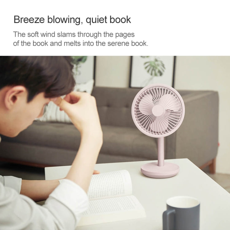 Original Xiaomi Youpin SOLOVE USB Charging Mini Electric Desktop Dormitory Office Fan with 3 Speed ​​Control, SOLOVE