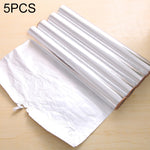 Carta da barbecue in carta stagnola di alluminio Bakest da 5 pezzi da 5 m, 5 PCS Barbecue Paper
