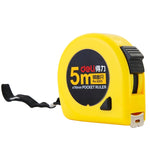 deli Righello retrattile Nastro di misurazione Righello portatile Mini metro a nastro, Lunghezza: 5 m, 5m
