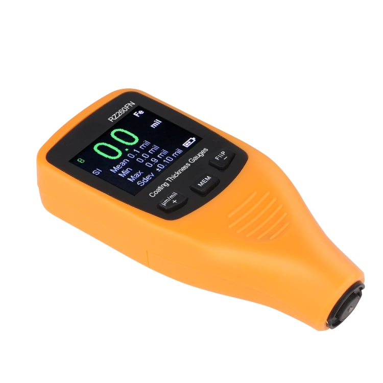 RZ260FN Ultrasonic Coating Paint Thickness Gauge Tools 2 in 1 LCD Display Ferrous and Non-Ferrous