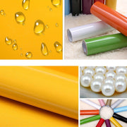 Rotolo di carta da parati impermeabile per parete per mobili in PVC creativo perlescente, decorazione per mobili, camera da letto, soggiorno, dimensioni: 60x500 cm