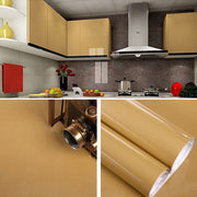 Rotolo di carta da parati impermeabile per parete per mobili in PVC creativo perlescente, decorazione per mobili, camera da letto, soggiorno, dimensioni: 60x500 cm