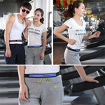 Marsupio singolo in tessuto ecopelle ad alta elasticità impermeabile per sport all'aria aperta multifunzionale con striscia riflettente notturna, consegna colore casuale, Single Waist Bag