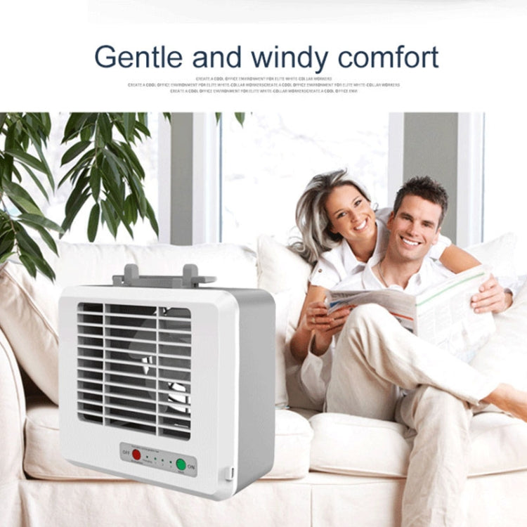 Portable Silent Home Energy-saving Mini Tabletop Electric Air Conditioner Fan Cooler