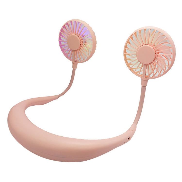 Ventilatore LED da esterno con mini ventilatore a collo sospeso