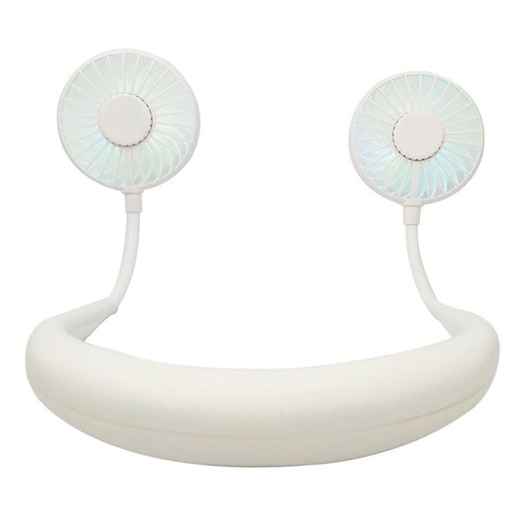 Ventilatore LED da esterno con mini ventilatore a collo sospeso