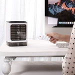 Mini ventola da tavolo con funzione umidificatore