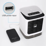 Mini ventola da tavolo con funzione umidificatore