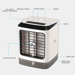 Mini ventola da tavolo con funzione umidificatore