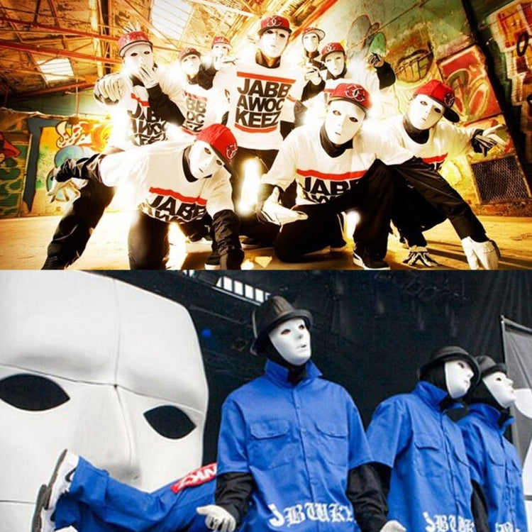 Maschera per travestimento in maschera da strada hip-hop Bboy del Festival di Halloween, dimensioni: 18-19 cm, consegna colore casuale, Bboy Hip-hop