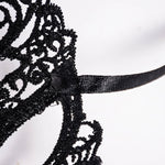 Maschera di corona di pizzo da donna sexy da ballo in maschera di Halloween, Crown