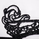 Maschera di corona di pizzo da donna sexy da ballo in maschera di Halloween, Crown