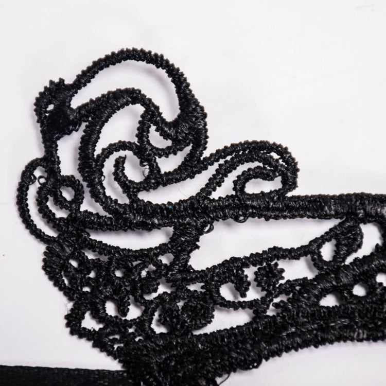 Maschera di corona di pizzo da donna sexy da ballo in maschera di Halloween, Crown