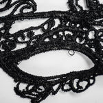 Maschera di corona di pizzo da donna sexy da ballo in maschera di Halloween, Crown