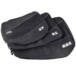 3 pezzi/set Borsa portaoggetti per biancheria intima da viaggio impermeabile in poliestere 210D con trama da calcio multifunzione