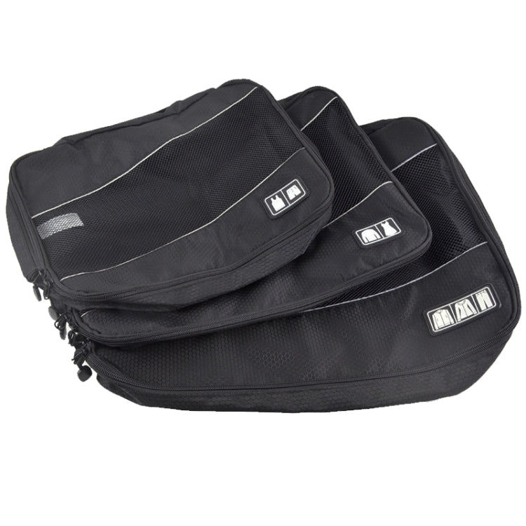 3 pezzi/set Borsa portaoggetti per biancheria intima da viaggio impermeabile in poliestere 210D con trama da calcio multifunzione