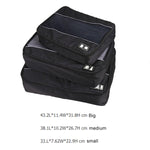 3 pezzi/set Borsa portaoggetti per biancheria intima da viaggio impermeabile in poliestere 210D con trama da calcio multifunzione