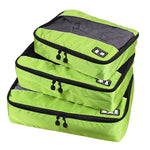 3 pezzi/set Borsa portaoggetti per biancheria intima da viaggio impermeabile in poliestere 210D con trama da calcio multifunzione