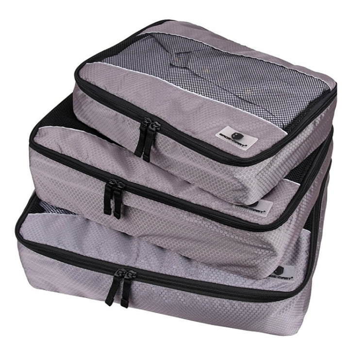 3 pezzi/set Borsa portaoggetti per biancheria intima da viaggio impermeabile in poliestere 210D con trama da calcio multifunzione