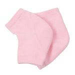 5 paia di gel di poliestere-cotone anti-piede tallone screpolature secche calzini idratanti manica protettiva, consegna colore casuale, Polyester-cotton Socks