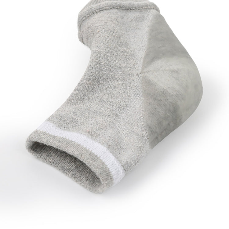 5 paia di gel di poliestere-cotone anti-piede tallone screpolature secche calzini idratanti manica protettiva, consegna colore casuale, Polyester-cotton Socks