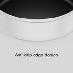 Pentola antiaderente originale Xiaomi Mijia ZWZ da 4 litri per uso alimentare, compatibile con il piano cottura a induzione Mijia (HC9071), 4L Stockpot