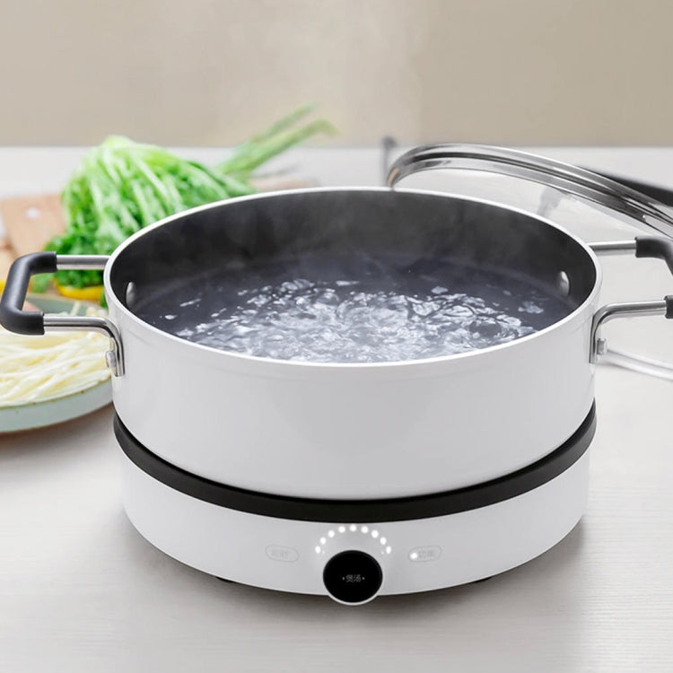 Pentola antiaderente originale Xiaomi Mijia ZWZ da 4 litri per uso alimentare, compatibile con il piano cottura a induzione Mijia (HC9071), 4L Stockpot