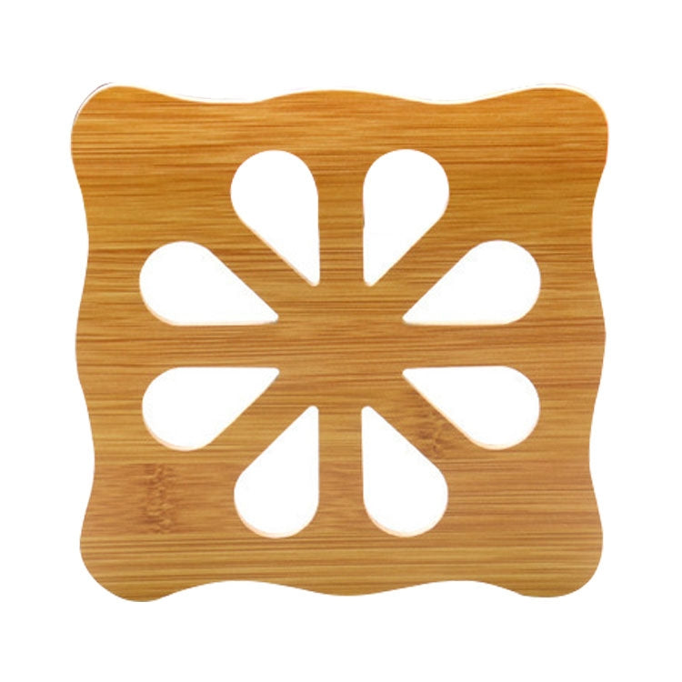 5 pezzi di tavolo da cucina simpatico cartone animato per proteggere il sottobicchiere isolante termico in legno, consegna in stile casuale, Table Mats 2