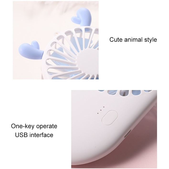 Ventilatore tascabile portatile mini USB con 3 velocità