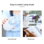 Ventilatore tascabile portatile mini USB con 3 velocità