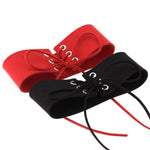 2 pezzi di personalità semplice punk sexy legato collare moda velluto collare osso collana, consegna colore casuale, SFXQ