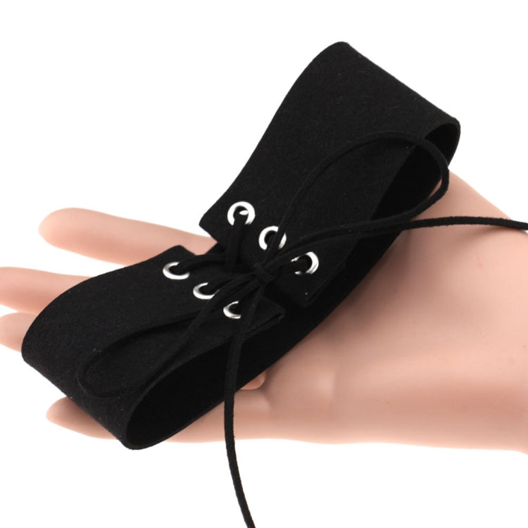 2 pezzi di personalità semplice punk sexy legato collare moda velluto collare osso collana, consegna colore casuale, SFXQ