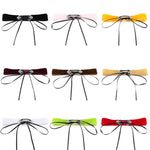 Collana girocollo in velluto di lega cava con colletto a scatto alla moda europea e americana da 2 pezzi, consegna colore casuale, TERQ02