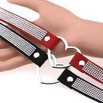 Collana girocollo femminile alla moda con colletto punk a forma di cuore con strass giapponesi Harajuku, consegna casuale dei colori, TXXQ03