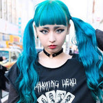3 pezzi Bracciale con collare in pelle da discoteca rotondo punk alla moda giapponese Harajuku, consegna colore casuale, YXQ