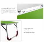 Tappetino in gomma regolabile portatile tavolo per laptop pieghevole supporto per computer scrivania da lettura vassoio, Rubber Mat (Marble), Rubber Mat (Marble Green), Rubber Mat, Rubber Mat (Silver)