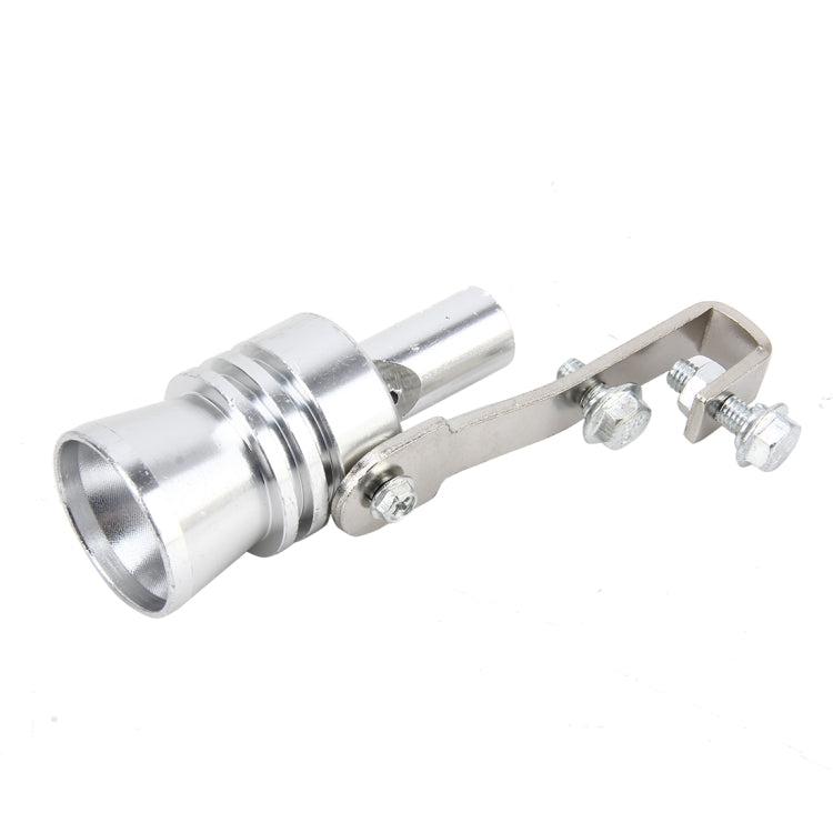 Universale in alluminio Turbo Sound marmitta di scarico tubo fischio simulatore di auto Whistler, dimensioni: L, Size: L