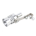 Universale in alluminio Turbo Sound silenziatore di scarico tubo fischio simulatore di auto Whistler, dimensioni: S, Size: S